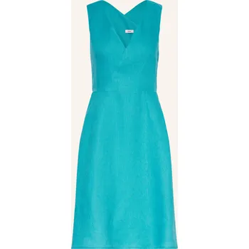 Dámské šaty Riani Dámské Lněné Šaty, petrolejová, 42