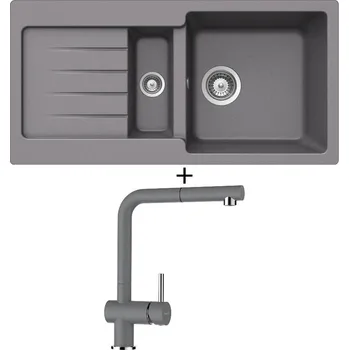 Granitový dřez Granitový dřez SET Schock TYPOS D-150S Croma + Schock EPOS 540120 Croma