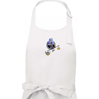 Kuchyňská zástěra Znamení komiks váhy - Dámská zástěra na vaření - Univerzální velikost ( Bílá )