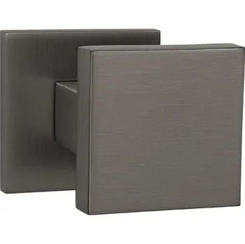 Dveřní kování MPK - MADLO - HR SQ6 bez spodní rozety, madlo pevné levé ks T - Titan