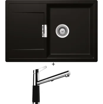 Granitový dřez Granitový dřez SET Schock MONO D-100 Night + Schock SC-510 554120 Night