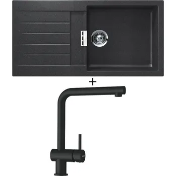 Kuchyňský dřez Granitový dřez SET Schock SIGNUS D-100L Magma + Schock EPOS 540027 Magma