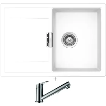 Granitový dřez Granitový dřez SET Schock MONO D-100S Day + Schock EVINAS 577120 nerez
