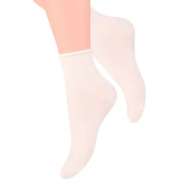 Dámská móda Dámské bezešvé zdravotní ponožky 115 STEVEN Barva/Velikost: šampaň / 35/37