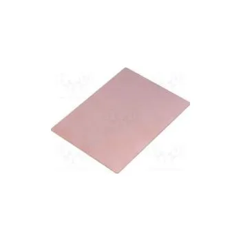 Plošný spoj Laminát FR4 1mm L 100mm W 75mm Povlak měď