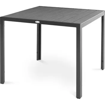 Zahradní stůl di volio Zahradní stůl 90 x 90 cm Pesaro šedý