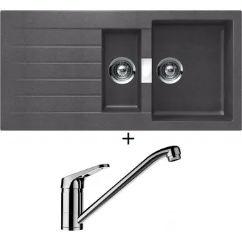 Granitový dřez Granitový dřez SET Schock SIGNUS D-150 Stone + Schock COSMO 525001 chrom