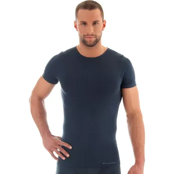 Pánské tričko Pánské tričko SS11030M BRUBECK Barva/Velikost: jeans / S/M