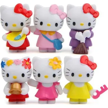 Dětské zboží Figurky Hello Kitty 6 ks