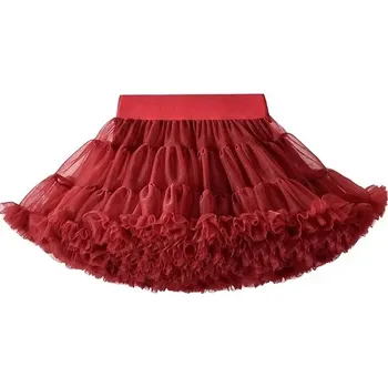 Dámská sukně Moderní tutu sukně v baletnímu stylu - Vínová,23 x 42 cm