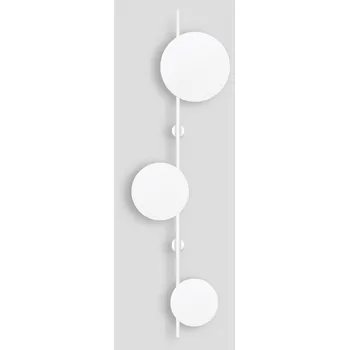 Nástěnné svítidlo Kaja Pero nástěnné svítidlo 3x10 W bílá K-5325