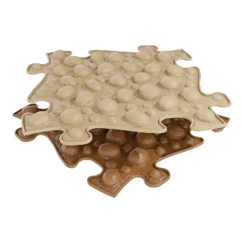 ortopedická podložka Ortopedická podlaha MUFFIK puzzle Ořechy hnědá