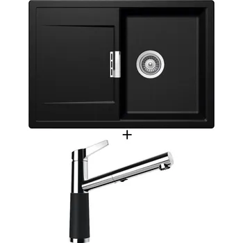 Granitový dřez Granitový dřez SET Schock MONO D-100S Magma + Schock SC-510 554120 Magma