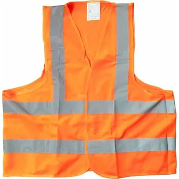 reflexní vesta MAGG Výstražná vesta oranžová norma EN ISO 20471:2013 - velikost XL