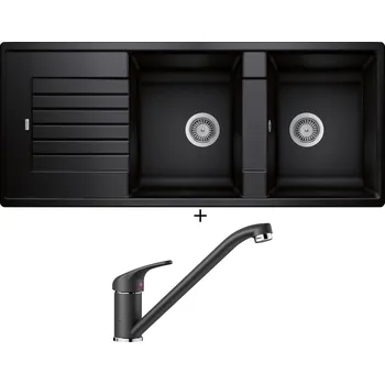 Granitový dřez Granitový dřez SET Blanco ZIA 8 S antracit 515605 + Blanco DARAS antracit 517721
