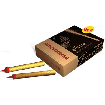 Party dekorace Dortové fontány 36 ks zlaté Pyrogiochi x41216