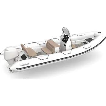 Člun Člun nafukovací Bombard Sunrider 700 NEO světle šedý/Pebble