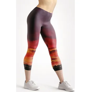 Dámské legíny UTOPY 3/4 Dámské sportovní legíny Skyfall Velikost: XS