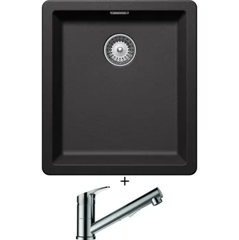 Granitový dřez Granitový dřez SET Schock GREENWICH N-100S Stone + Schock EVINAS 577120 nerez