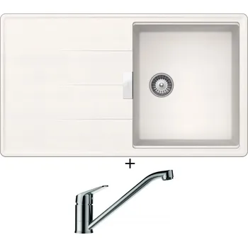 Granitový dřez Granitový dřez SET Schock TIA D-100 Polaris + Schock EVINAS 577000 nerez