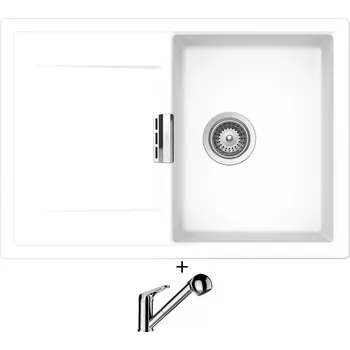 Granitový dřez Granitový dřez SET Schock MONO D-100S Day + Schock COSMO 525122 chrom
