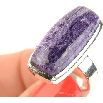 Prsten Prsten čaroit obdélník Ag 925/1000 7,0g (vel.52)