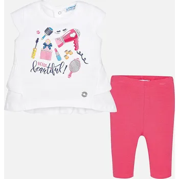 Kojenecké šaty Set MAYORAL bílý PARÁDNICE - 9 měsíců (74)