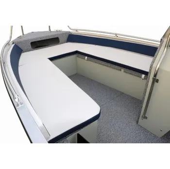 Člun Sada čalounění 530 Family bílo-modrá s instalací