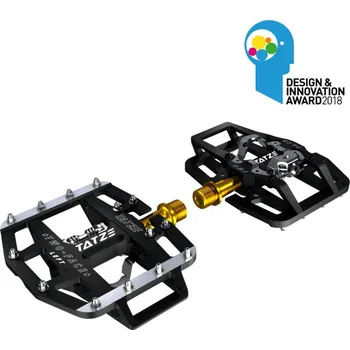 Pedál na kolo TATZE pedály - TWO-FACE TITAN - černá