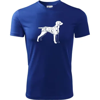 Výmarský ohař - Pánské triko Fantasy sportovní (dresovina) - 2XL ( Královská modrá )