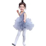Dívčí baletní šaty pro princezny - Šedá,51 x 53 cm