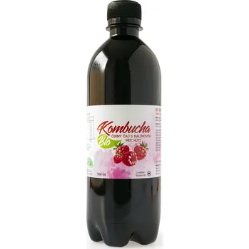 kombuchy STEVIKOM Kombucha Bio malina 500 ml