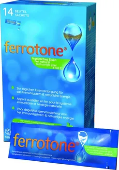 Ferrotone Přírodní zdroj železa s vitamínem C jablko