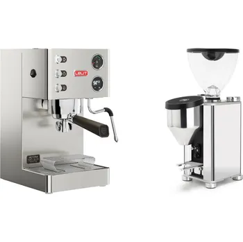 Kávovar Lelit Victoria PL91T + Rocket Espresso GIANNINO, chrome/black