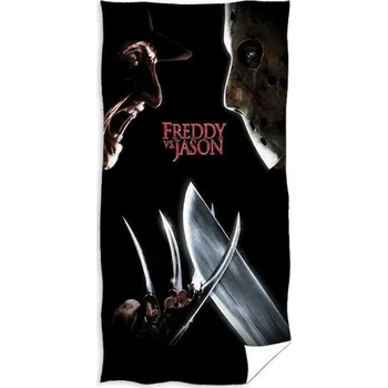 Ručník / Plážová osuška HORROR FREDDY VS. JASON Velikost: UNI