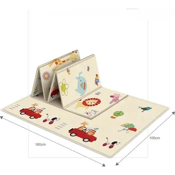 Hrací deka Skládací hrací koberec pro děti | 180 x 100 cm - K199-A
