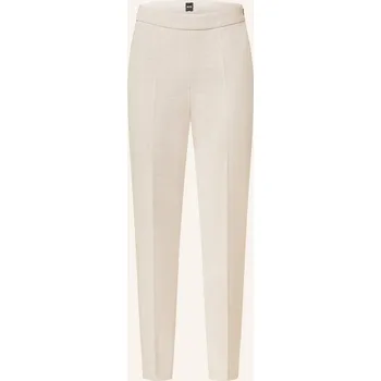 Boss Dámské Žerzejové Kalhoty Tilunara, béžová, 44