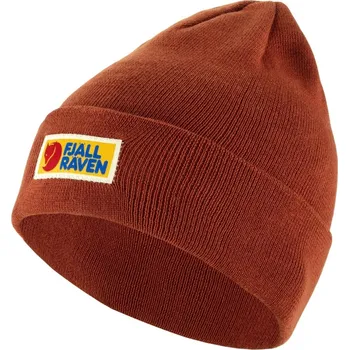 Pokrývka hlavy Čepice Fjällräven Vardag Classic Beanie Terracotta Brown