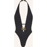 Dolce & Gabbana Dámské Neckholder Plavky Essentials, černá, 42