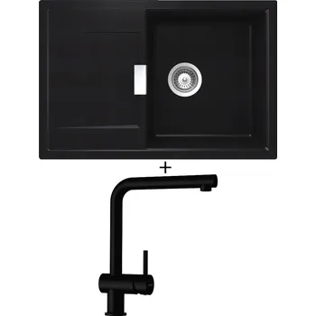 Granitový dřez Granitový dřez SET Schock MONO D-100 Puro + Schock EPOS 540027 Puro