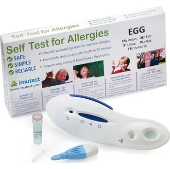 Diagnostický test Imutest Self Test for Allergies k detekci alergie na vejce 1 ks