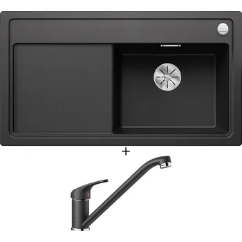 Granitový dřez Granitový dřez SET Blanco ZENAR 5 S antracit 523934 + Blanco DARAS antracit 517721