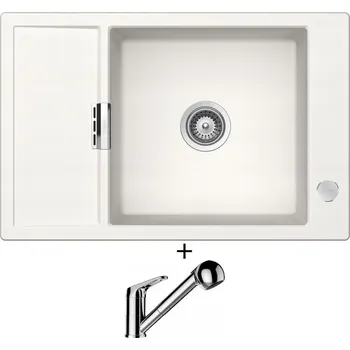 Granitový dřez Granitový dřez SET Schock MONO D-100XS Polaris + Schock COSMO 525122 chrom