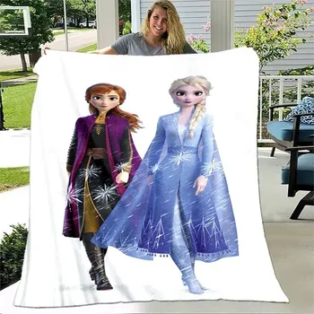 Dětská deka Dětská deka s motivy Ledového království - 18,100x150cm