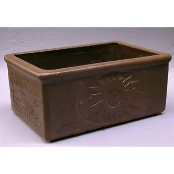 Zahradní dekorace ZahradniDekorace Zahradní keramika - květináč 60, výška 27 cm ODSTÍN-GLAZURA: 1.STANDARD-starohnědá-SH