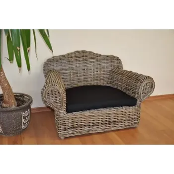 Pelíšek pro psa Pohovka pro psa ratan kubu malá - SLEVA 3% s kodem radost25