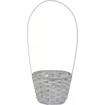 Květináč Dušičkový koš XJ7007 GREY - SLEVA 3% s kodem radost25