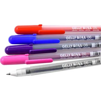Fixativ Gelové pero Sakura Gelly Roll Gelpen Classic, 12 Brown / hnědá
