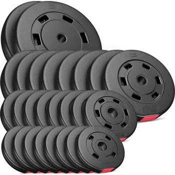 Hop-Sport Sada závaží na činky HS 90kg - SET ABC