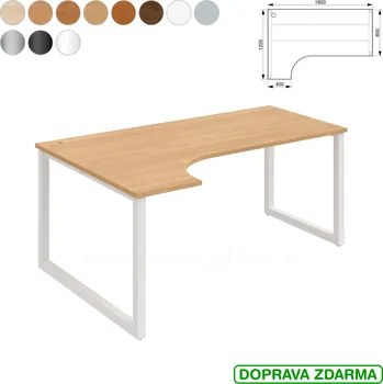 UE O 1800 P Hobis UNI - Stůl pracovní 180 x 120